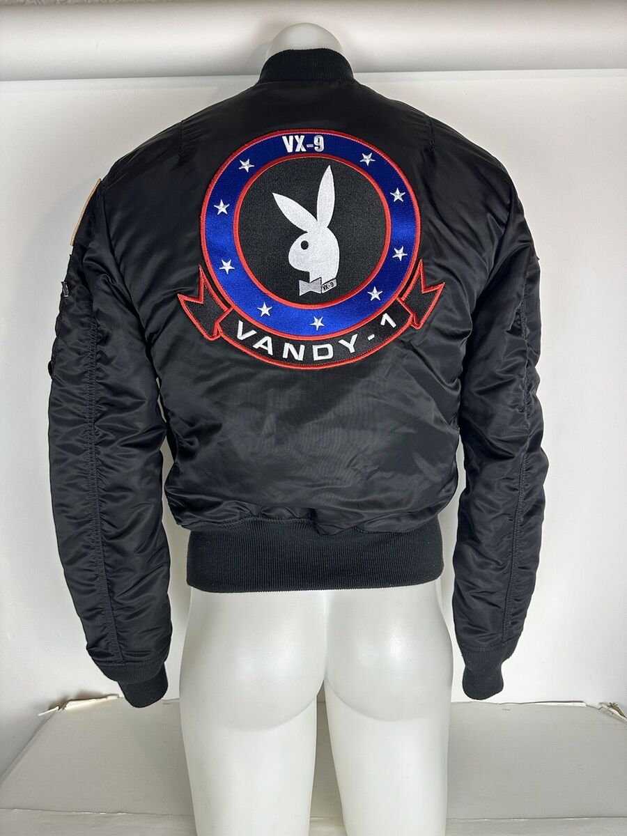 Alpha Industries x Playboy Bomber MA-1 Jacket Men's Size XS Alpha Industries x Playboy Bomber MA-1 Jacket Men's Size XS