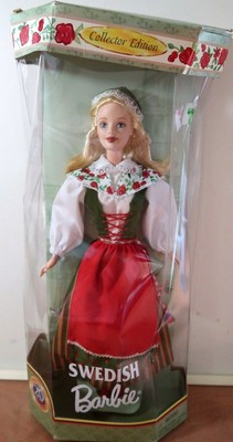 swedish barbie collector edition