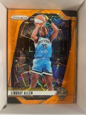 2024 Panini Prizm WNBA - Lindsay Allen #107 Orange Velocity