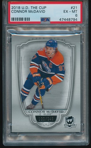 Connor McDavid #21 2018 Upper Deck the Cup card
