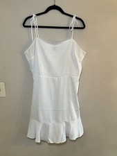 EXPRESS White Mini Sundress Women’s Size XL Great Condition