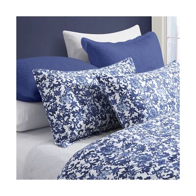 Vintage Portuguese Tiles Azulejos Luxury Duvet Cover Spanish Medallion Painte...