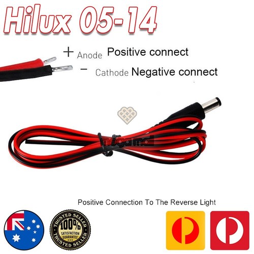 Reverse Camera For Toyota Hilux 2WD 4WD Ute 2005~2015 Back Up Rear View Tailgate - Picture 12 of 12