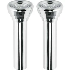 1961 1962 1963 1964 1965 1966 GM Chrome Plastic Flat Head Design Door Lock Knobs