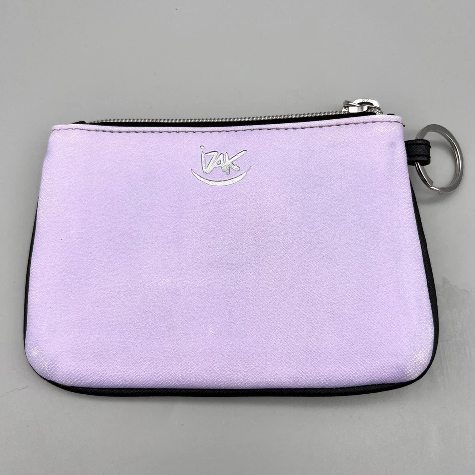 Izak New York Ah Paris Sous la Pluie Cosmetic Bag Coin Purse Clutch Mini Bag - Image 3 of 4