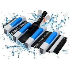 Pool Vacuum Head with Swivel Handle for Inground & Above Ground Pools