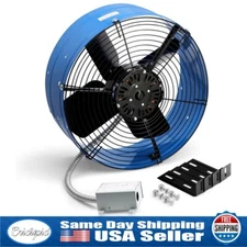 15 Inch Gable Mount Fan 1600 CFM Attic Exhaust Fan with Adjustable Thermostat
