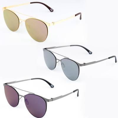 Sonnenbrille XLAB xlab301 Gold Spiegel Sonnenbrille Made in Italy