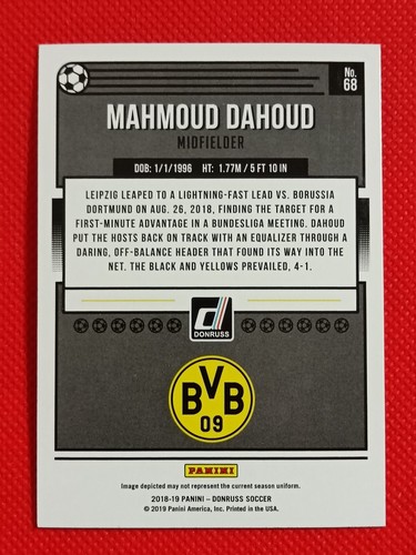 2018-2019 PANINI DONRUSS SOCCER CARDS - Picture 51 of 139