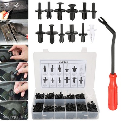 350X Universal Radkasten Befestigung Trim Moulding Clips Verkleidung Sortiment