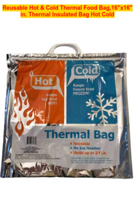insulated hot and cold bags