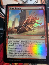 Siege Smash Modern Horizons 3 136 MTG TCG NM/M Foil