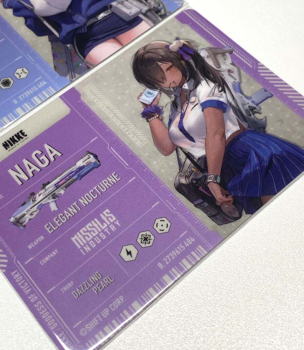 Goddess of Victory Nikke Metallic Pass Collection Ver.2 TIA, NAGA