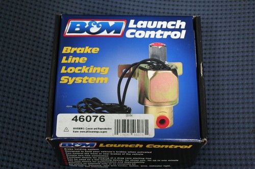 B&M Automotive #46076 Brake Line Lock Kit Launch Control With Kit - 第 1/4 張圖片