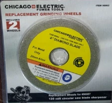 Sharpening Replacement Wheels For The 120 Volt Circular Saw Blade Sharpener Disc
