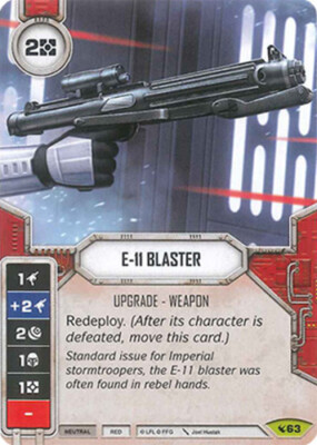 1x  E-11 Blaster Near Mint Legacies