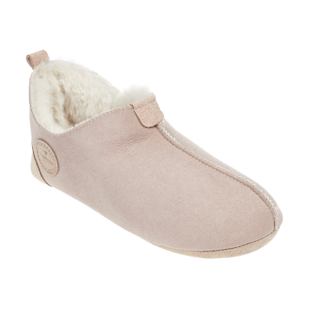 Chaussons En Cuir Véritable Doublés Peau De Mouton - Taille 36-42 - Marque Vanuba - Neuf Avec Emballage