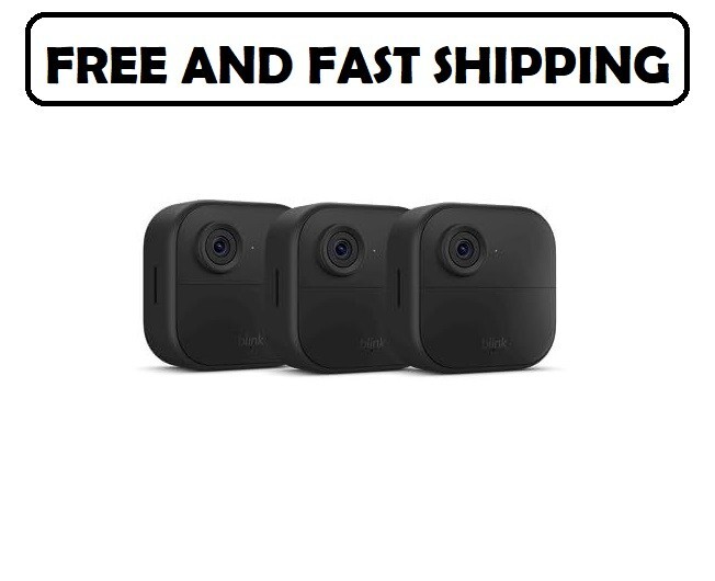 All-new Blink Outdoor 4 (4th Gen) – Wire-free smart security camera, two-year ba