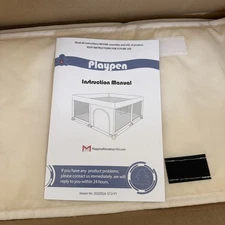 UANLAUO Baby Playpen Small Playpen for Babies and Toddlers 47x47inch Baby 