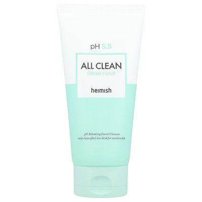 All Clean Green Foam Facial Cleanser, 5.29 oz (150 g)