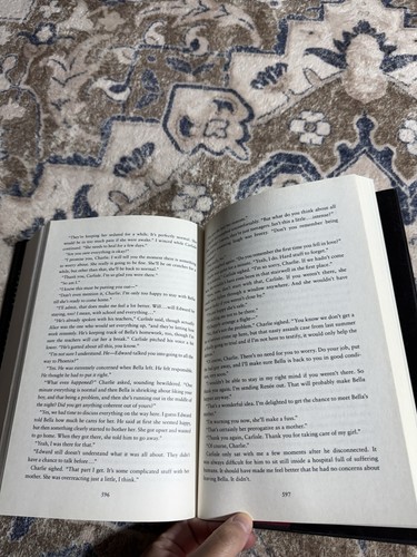 Signed Stephenie Meyer Midnight Sun Hardcover Book Twilight Edward Cullen - Foto 9 di 23