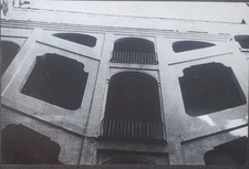 Exterior Detail, Palazzo Genovesi, Salerno, Italy, Magic Lantern Glass Slide