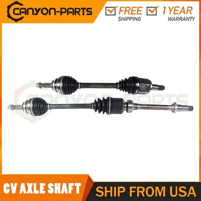 2x Front Side CV Axle Half Shaft for 2004-2010 Toyota Sienna 3.3L V6 FWD