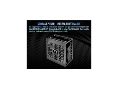 Toughpower SFX 850W 80Plus Platinum; 450W 12V-2x6 Connector Thermaltake