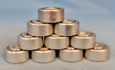 UNBRANDED DEEP GROOVE BALL BEARING 0.25" X 0.0875" X 0.4063" LOT OF 10