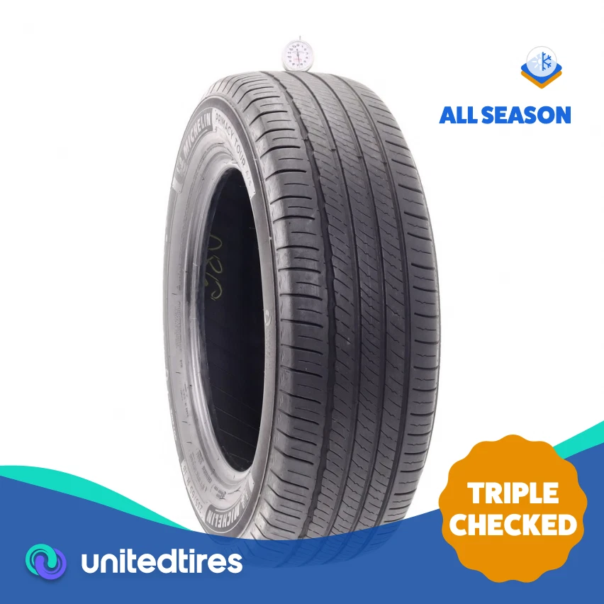 Set of (2) Used 235/65R18 Michelin Defender LTX M/S 106T - 8.5-10