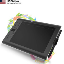 Drawing Tablet GAOMON M106K PRO 10 x 6.25 inches 10 x inches, Black