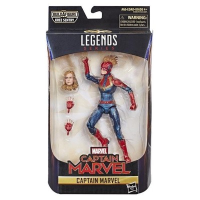 Marvel Legends Captain Marvel Kree Sentry Wave Captain Marvel 6 Inch BaF Actionf