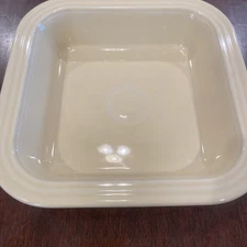 FIESTA WARE IVORY SQUARE BAKER