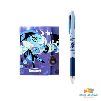 OFFICIAL Cookie Run Kingdom Brand New Goods (Shadow Milk, memo pad /3 color pen)