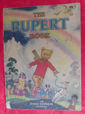 1948 Rupert The Bear Annual Soft Cover Vintage Adventure Comic Book Unclipped