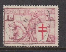 1934 USED BELGIUM (SEMI-POSTAL) STAMP (SC#B160) SCV-$14.00