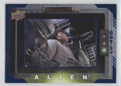 2017 Alien Movie Blue Foil Modern 19/99 Ellen Ripley Prepare for Battle #96 0qg1
