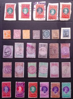 NEW SOUTH WALES: Revenues/Stamp Duty Ex Old Time Collection Album Page