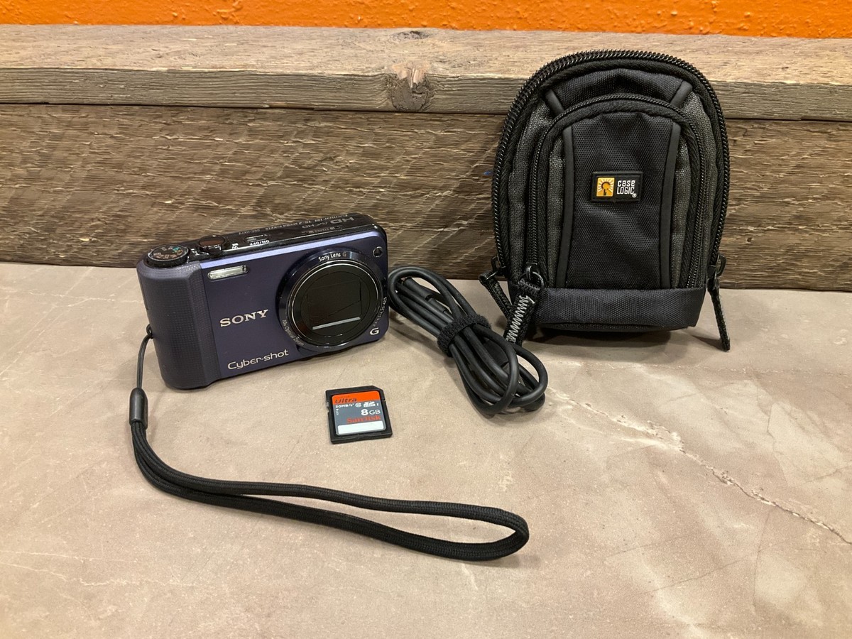 Sony CyberShot DSC-HX7V Digital Camera 16.2 MP W/ Battery, Case