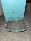 VINTAGE TIFFANY & CO. FINE GERMAN CRYSTAL CENTERPIECE/SERVING BOWL 6.5” Square