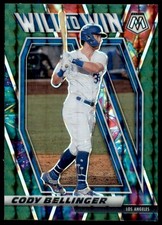2021 Will to Win Mosaic Green Cody Bellinger Los Angeles Dodgers #1