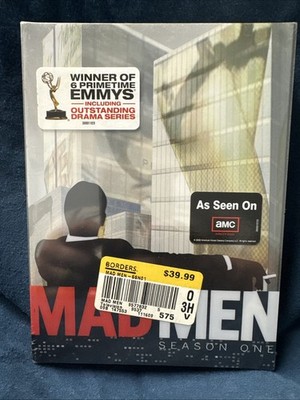 NEW!! Mad Men: Season One 4-Disc DVD Set (2008) - SEALED with FREE SHIPPING!!