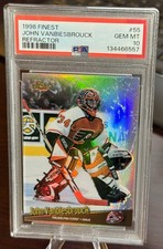 1998 FINEST REFRACTOR #55 JOHN VANBIESBROUCK PSA 10 POP 1
