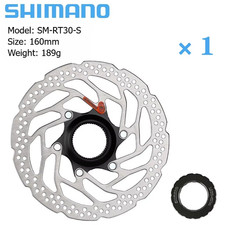 RT30 Disc Brake Rotor SM-RT30 CENTER LOCK 160MM/180MM Suit for Mountain Bike MTB