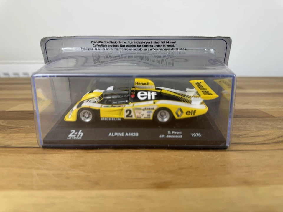 Modelo ganador IXO 1:43 Alpine A442B #2 Le Mans 1978 con estuche y blister sellado Foto 2 de 4