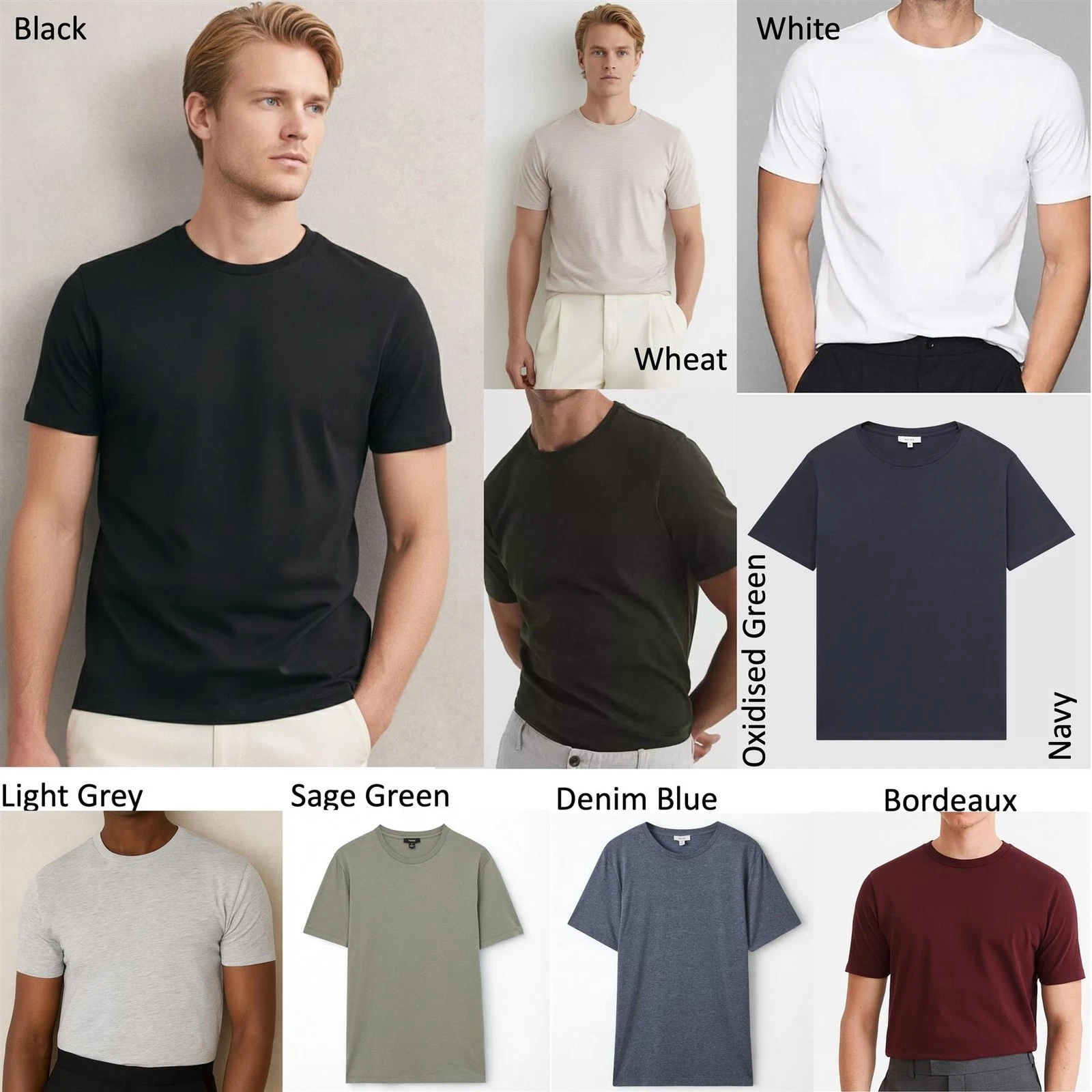 Reiss Mens Bless T-Shirt Short Sleeve Crew Neck Soft Cotton with Stretch RRP £28
Opens in a new wind