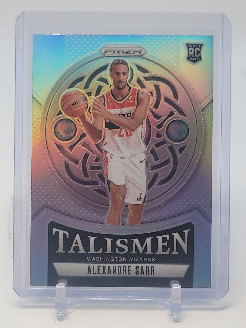 ALEXANDRE SARR 2024-25 PANINI PRIZM TALISMEN ROOKIE SILVER RC Q4832