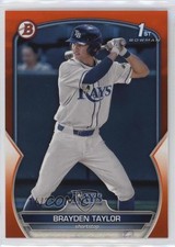 2023 Bowman Draft Orange 16/25 Brayden Taylor #BD-60 03ox