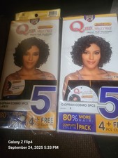 100 Human Hair Mastermix - Que- by Milky way - Ophra COSMO 5-" piece w/closure