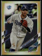 2021 Topps Chrome NPB #19 Shuhei Takahashi Gold Refractor #/50